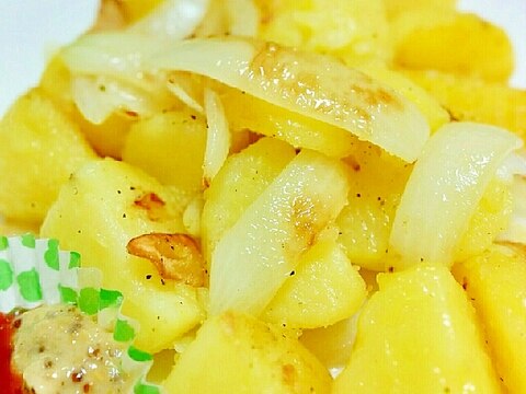 ジャガイモと玉ねぎだけのジャーマンポテト レシピ 作り方 By キャロット キャンディ 楽天レシピ